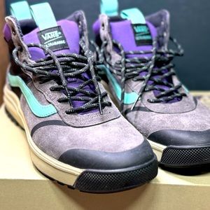 Vans Ultra Range Hi DL MTE PEWTER / EUCALYPTUS / BLACK / PURPLE     MEN’S SIZE 9